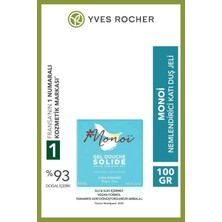 Yves Rocher 100 gr Monoi Katı Duş Jeli Nemlendirici Vegan Sls Sles Içermez Egzotik Koku