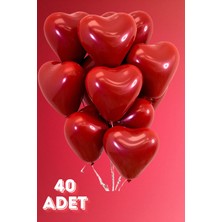 Baloncu Nene Kalpli Balon 40 Adet Helyum Uyumlu Balon Sevgili ve Özel Gün Balon