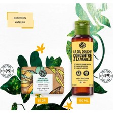Yves Rocher Egzotik Vanilya Esintili Duş ve Bakım Seti - Duş Jeli 100ML + Katı Sabun 80 gr