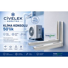 50 Lik Klima Konsol Ve4 Adet Titreşim Takoz