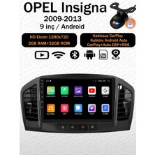Conio Opel Insignia 2009-2013 Android  Navigasyon Multimedya Tesla Ekran Android Teyp Double Teyp 2gb Ram 32GB Hafıza Kablosuz Carplay Android Auto
