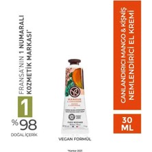 Yves Rocher El Kremi – Nemlendirici & Besleyici – Canlandırıcı Mango & Kişniş Özlü, Vegan 30 ml