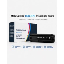 Canon MF664CDW - MF667CDW CRG-075 Çipsiz Muadil Toner Siyah