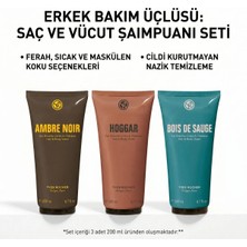 Yves Rocher Erkek Saç ve Vücut Şampuanı 3'lü Set 200 ml X3 Bölmeli Aromatik Baharatlı Duş Jeli