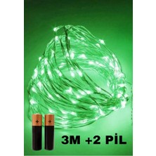 Baloncu Nene 3 M Peri LED Pilli +3 Pil Özel Gün Doğum Günü
