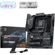 MSI Msı X870E Gamıng Plus Wıfı Am5 Dd5 Anakart