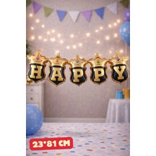Baloncu Nene Happy Folyo Balon Doğum Günü Folyo Balon Karekter Folyo Balon Çocuk Doğum Günü Balon