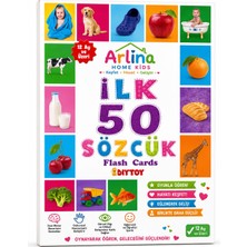 Arlina Home Kids Ilk 50 Sözcük Flash Cards