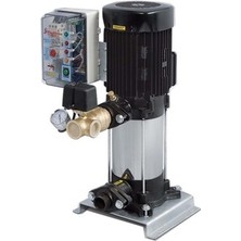 Yıldız Su HMC-4VA 1xtek Pompalı 1 Hp 220V Paslanmaz Dik Milli Kademeli Panolu Paket Hidrofor Su Pompası