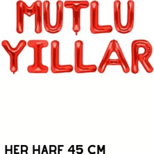 Baloncu Nene Kırmızı Mutlu Yıllar Folyo Set Balon Doğum Günü Helyum Doğum Günü Süs Kutlama Çocuk Doğum Günü