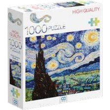Renklime Yıldızlı Gece Puzzle 1000