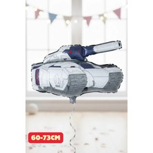 Baloncu Nene Gri Tank Folyo Balon Doğum Günü Folyo Balon Karekter Folyo Çocuk Doğum Günü Balon
