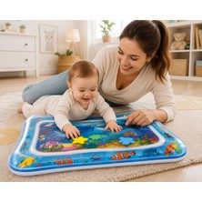 Arlina Home Kids Karın Üstü Egzersiz Bebek Su Oyun Matı