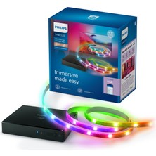 Philips Smart Lighting HDMI 2.0 Sync Box Kiti (75"-85" Tv'ler Için) - Google Home, Alexa, Homekit ve Matter Uyumlu