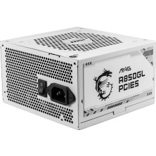MSI Msı Mag A850GL Pcıe5 Whıte 850W 80+Gold Power Supply