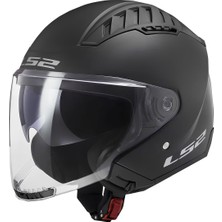 Ls2 Copter 2 Mat Siyah Kask