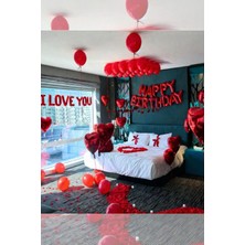 Baloncu Nene Kalpli Balon Sevgililer Günü Süs Evlilik Teklifi Malzemesi Yıldönümü Süs Romantik Yemek Için Malzeme