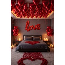 Baloncu Nene Kalpli Balon Sevgililer Günü Süs Evlilik Teklifi Malzemesi Yıldönümü Süs Romantik Yemek Için Malzeme