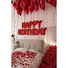 Baloncu Nene Kırmızı Kalpli Folyo Balon Büyük Kalpli Folyo Balon Sevgililer Günü