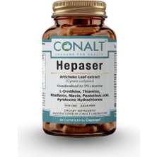 Conalt Hepaser – Enginar Ekstresi, L-Ornitin ve B Vitamini Kompleksi İçeren Premium Takviye (60 Kapsül)