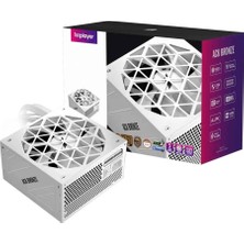 1ST Player ACK 750W 80+ Bronze Aktif PFC 14CM Fan 5 Yıl Garantili Beyaz Güç Kaynağı