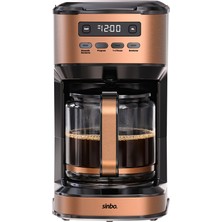 Sinbo SCM-9043 Otomatik Zaman Ayarlı Xl 14 Fincan Filtre Kahve Makinesi Dijital Göstergeli
