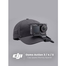 Yadu Dji Osmo Action 3 / 4 / 5 / 5pro Uyumlu Kamera Tutucu Şapkalara Takılabilen Vlog Çekim Montaj Aparatı