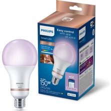 Philips Smart Lighting LED Ampul A80 E27 150W Eşdeğer Rgb - Google Home, Alexa, Homekit ve Matter Uyumlu