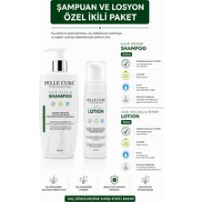 PELLE CURE Pellecure Saç Dökülmesi Şampuanı ve Saç Bakım Losyonu Ikili Paket