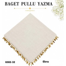 Sedef Baget Pullu Yazma