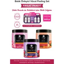 Smoothly Peeling Fırsat Seti 800GR x 3 Adet Batık Için Peeling + Tüy Karınca Yumurtası Yağı