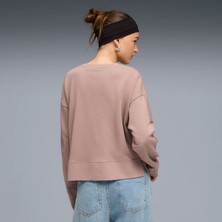 Puma Kadın / Kız Pembe Puma Her Relaxed Crew Pembe Kadın Sweatshirt