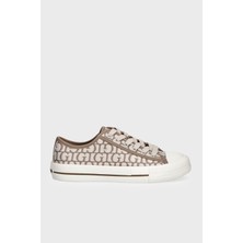 Guess Carey Logolu Sneaker Ayakkabı FLTC3YFAL12 Bayan Ayakkabı FLTC3Y FAL12 Taupe