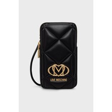 Love Moschino Kapitoneli Fermuarlı Cüzdan Bayan Cüzdan JC5645PP1PLC0000