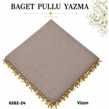 Sedef Baget Pullu Yazma
