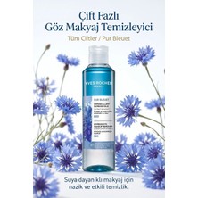 Yves Rocher Çift Fazlı Göz Makyaj Temizleyici 200 ml Suya Dayanıklı Makyaj Temizleyici Parfümsüz Vegan Bakım