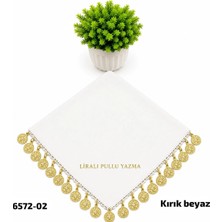 Sedef Lira Pullu Yazma