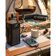 Get Store 80.000 Solar Şarj Özellikli Yüksek Kapasiteli Powerbank Hızlı Şarj Destekli