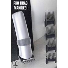 Get Store 4 Taraklı Profesyonel Şarjlı Saç ve Sakal Kesme Tıraş Makinesi Seti