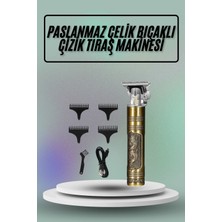 Get Store Saç Sakal Vücut Tıraş Makinesi Çizik Atma Makinesi Paslanmaz Çelik