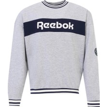 Reebok Lawn Club Crew Sweat Grı Melanj Erkek Sweatshirt