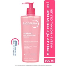 Bioderm A Sensibio Foaming Gel 500 ml Hassas ve Normal Ciltler Için Arındırıcı ve Nemlendirici Yüz Temizleme Jeli (Pompasız)