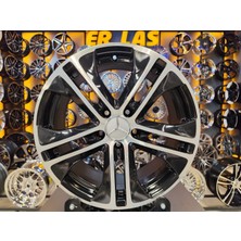 Mercedes 4 Adet Mercedes Orıjınal 8*17 5*112 ET48 66.6 Black Mack Jant  (Takım)