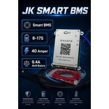 Jk Smart 8-17S 40A Bluetooth Akıllı Bms