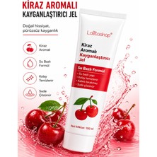 Lolita Shop Kirazlı Su Bazlı Ekstra Kayganlaştırıcı Jel 100 ml Yenilebilir Kiraz Hazzı Aromalı Kaydırıcı Jel