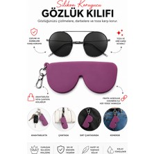 Evolis Kitchen Silikon Süper Esnek Premium Esnek Katlanabilir Model Katlanabilir Gözlük Taşıma Koruma Saklama Silikon Gözlük