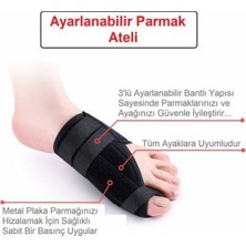 Markaflex Halluks Valgüs Gece Ateli Başparmak Hallux Ayak Parmak Bunyon Kemik Düzeltici