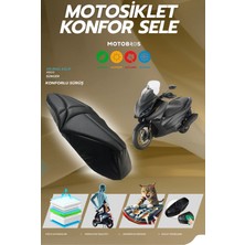 Motobros Zontes 250 T-E Konfor Sele Visco Sünger Sele Kılıfı Sele Örtüsü
