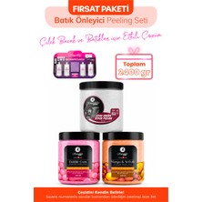 Smoothly Peeling Fırsat Seti 800GR x 3 Adet Batık Için Peeling + Tüy Karınca Yumurtası Yağı