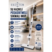 Ekostem Kendinden Sıkmalı Kendini Temizleyen Mikrofiber Mop Su Hazneli Yer Mopu Fayans Duvar Yüzey Temizlik